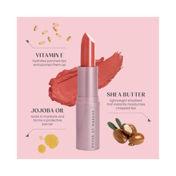HOUSE OF MAKEUP Swipe Light Super Lightweight Bullet Lipstick - Spiced Latte (4 g) - HOUSE OF MAKEUP