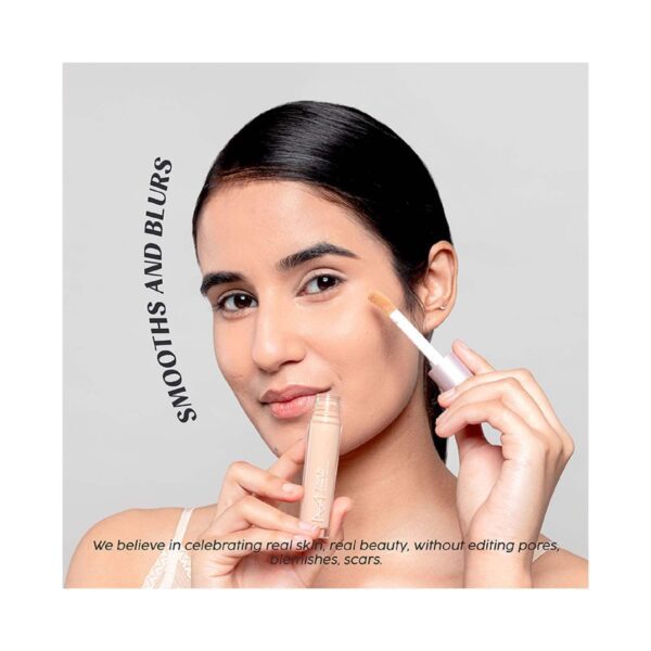 HOUSE OF MAKEUP Zoom In Crease-Free, Creamy Concealer - FL01 Fair To Light Skin Tone (6 ml) - HOUSE OF MAKEUP