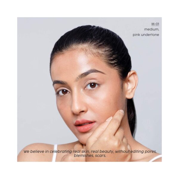 HOUSE OF MAKEUP Zoom In Crease-Free, Creamy Concealer - M01 Medium Skin Tone (6 ml) - HOUSE OF MAKEUP