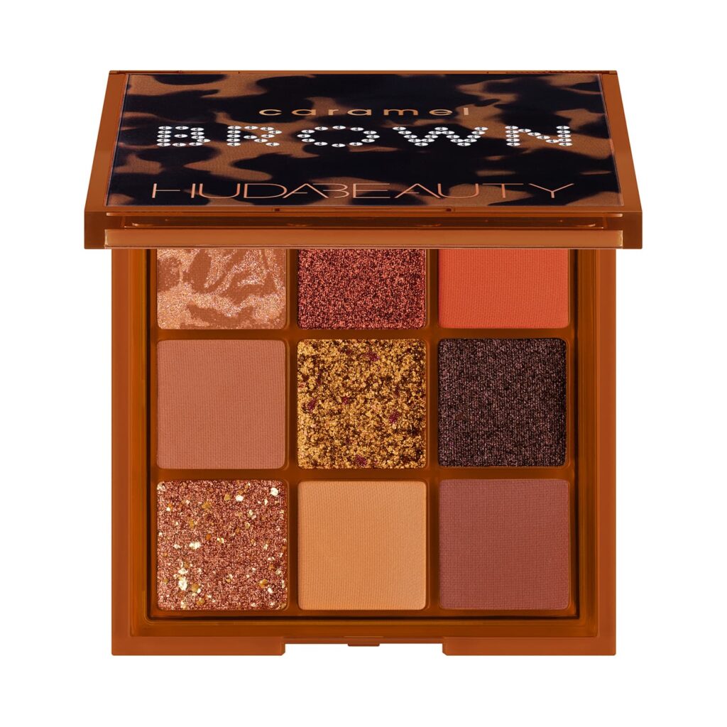 Huda Beauty Brown Obsessions Eyeshadow Palette - Caramel (7.5g) - Huda Beauty