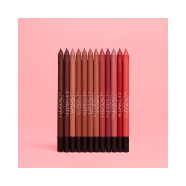 Huda Beauty Lip Contour 2.0 Automatic Matte Lip Pencil - Bombshell Pinky Brown (0.5 g) - Huda Beauty