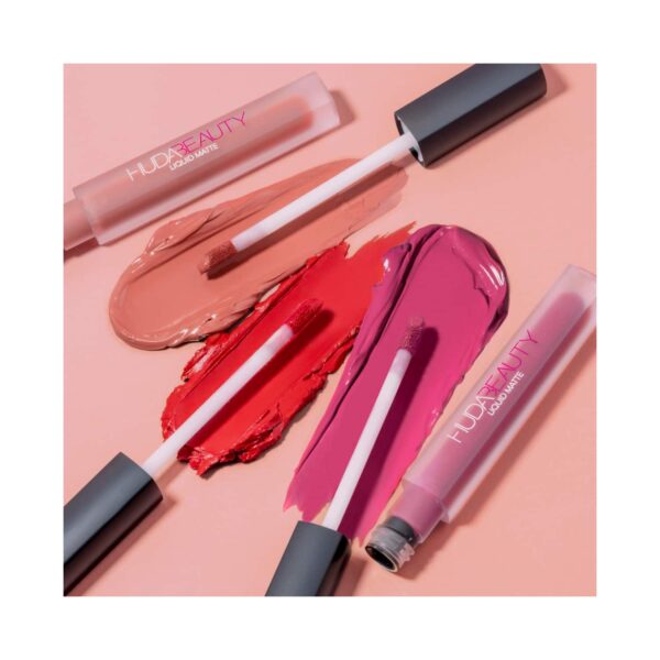 Huda Beauty Liquid Matte Ultra-Comfort Transfer-Proof Lipstick - Icon (4.2ml) - Huda Beauty