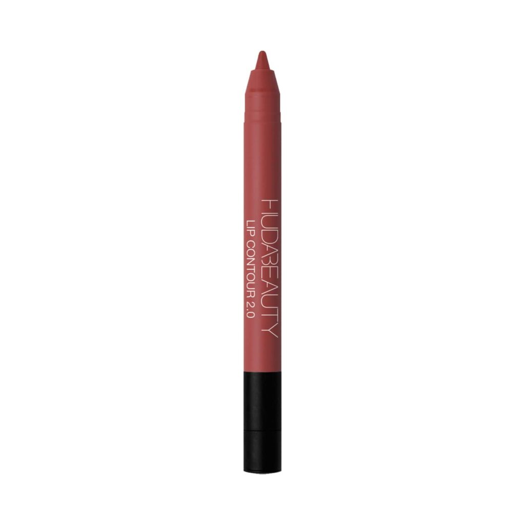 Huda Beauty Mini Lip Contour 2.0 Automatic Matte Lip Pencil Rusty Pink (0.3g) - Huda Beauty