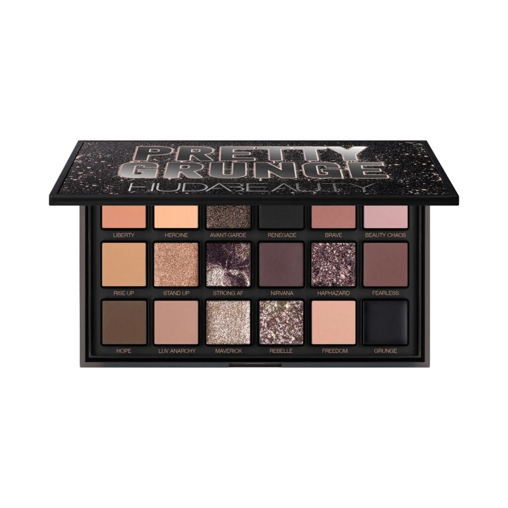 Huda Beauty Pretty Grunge Eyeshadow Palette - Multi-Color (16.8g) - Huda Beauty