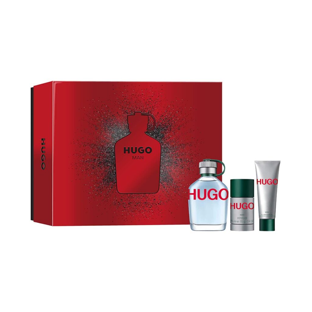 Hugo Boss Man Gift Set Eau De Toilette And Shower Gel with Deo Stick - (3 Pcs) - Hugo Boss