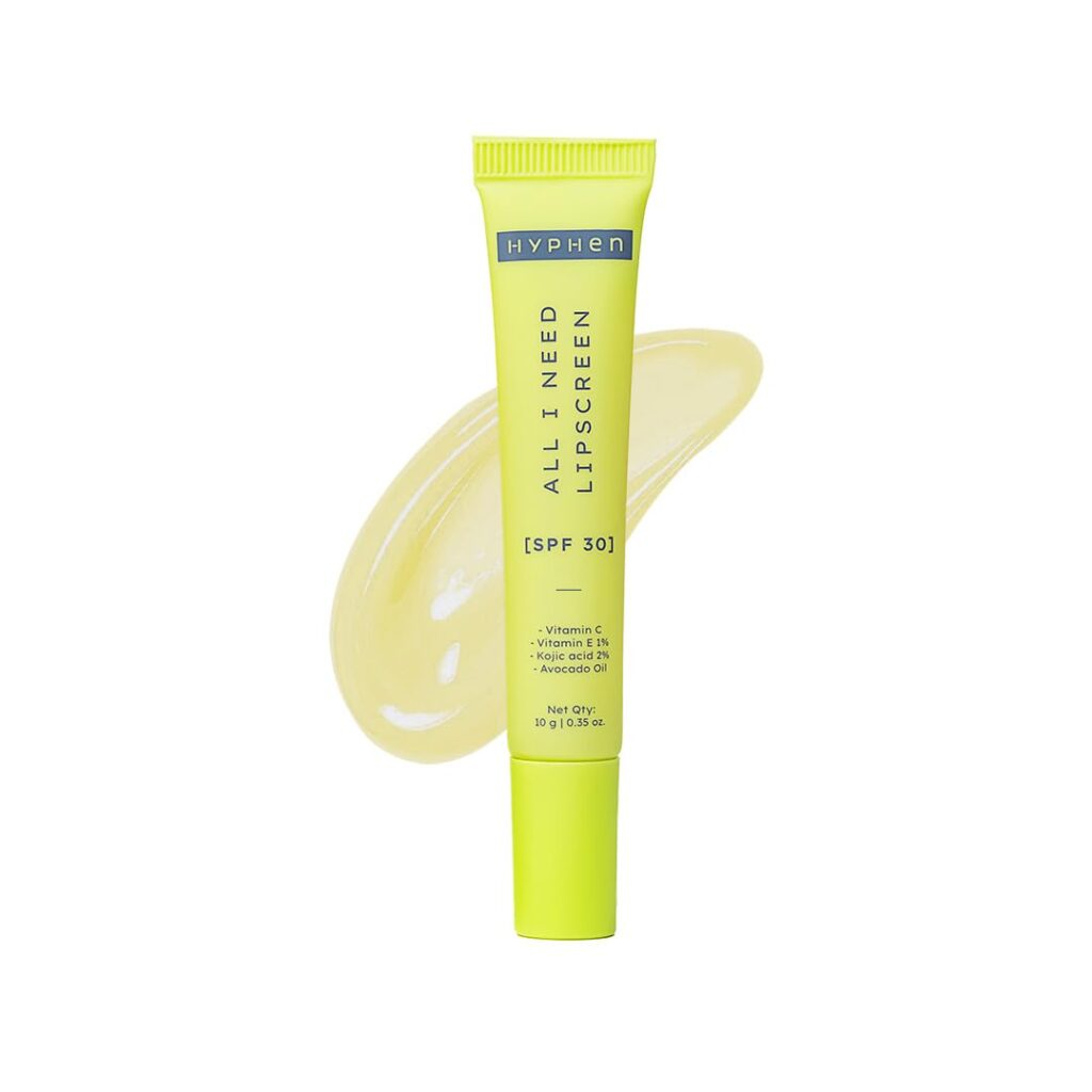 Hyphen All I Need Lipscreen with Spf 30 & 2% Kojic Acid -Moisturizing, Sun Protection|Smooth Lips, Tan Removal for Women and Men|Lip Balm Spf|Chapped Dry Lips |...