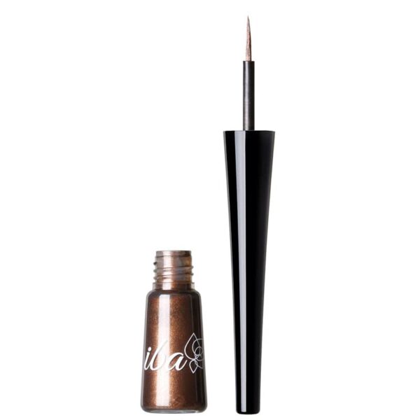 Iba Eye Talk Liquid Eyeliner - 02 Shimmery Bronze | 18 Hr Waterproof No Fade & Smudge proof Eye Makeup | Quick Drying | Matte Finish | Halal Certified & Vegan Makeup