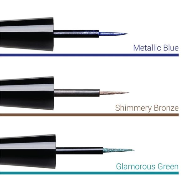 Iba Eye Talk Liquid Eyeliner - 02 Shimmery Bronze | 18 Hr Waterproof No Fade & Smudge proof Eye Makeup | Quick Drying | Matte Finish | Halal Certified & Vegan Makeup