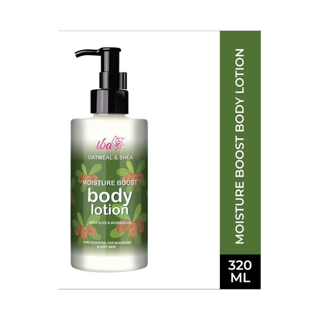 Iba Oatmeal & Shea Moisture Boost Body Lotion (320ml) - Iba