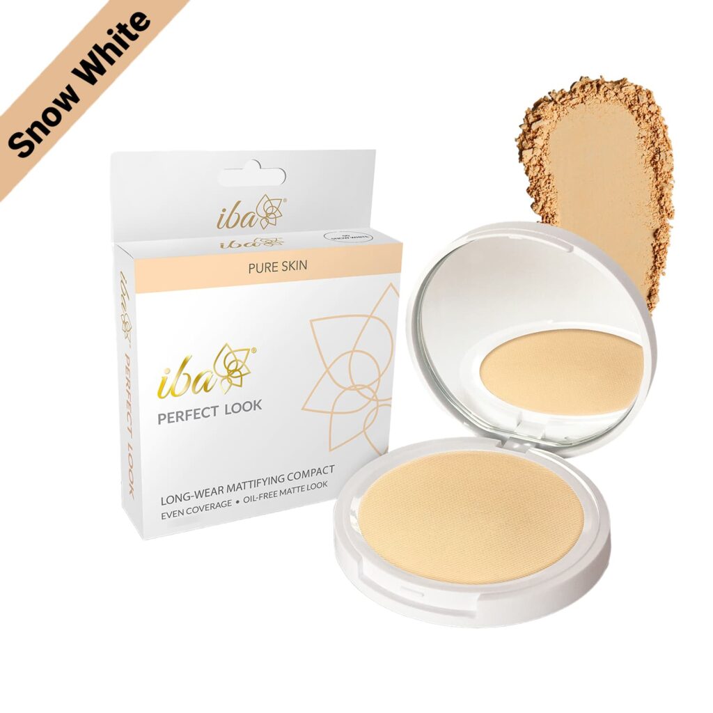 Iba Perfect Look Long-Wear Mattifying Compact SPF 15 - 00 Snow White (9g) - Iba