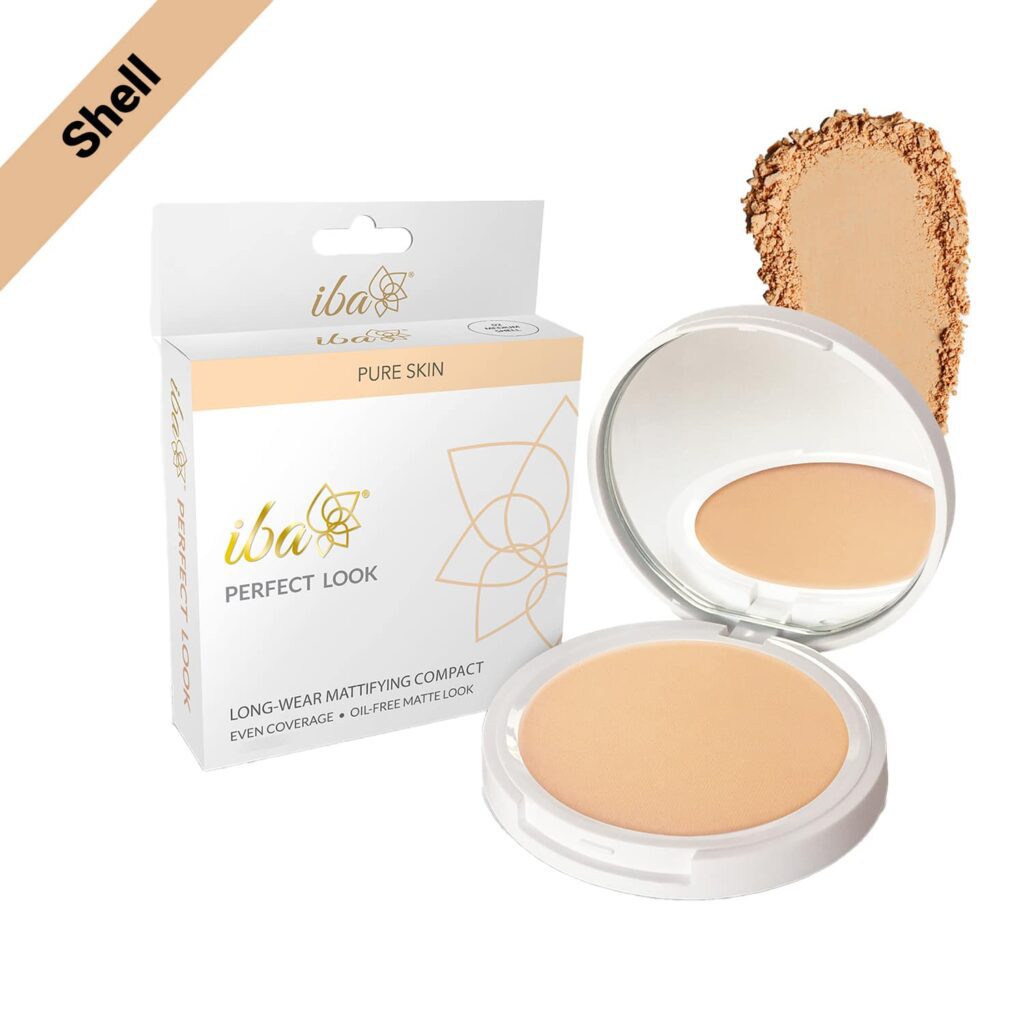 Iba Perfect Look Long-Wear Mattifying Compact SPF 15 - 02 Medium Shell (9g) - Iba