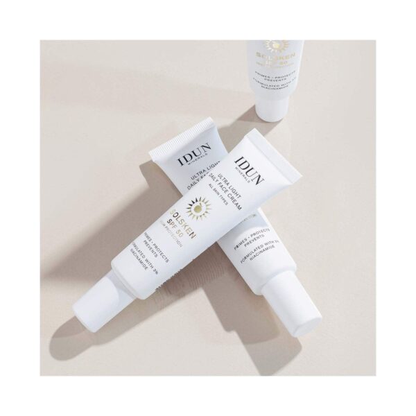 IDUN Minerals Ultra Light Daily Face Cream SPF 50 (30ml) - IDUN Minerals