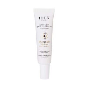IDUN Minerals Ultra Light Daily Face Cream SPF 50 (30ml) - IDUN Minerals