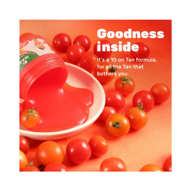 Ikkai Organic Tomatina De-Tan Face Pack (50g) - Ikkai