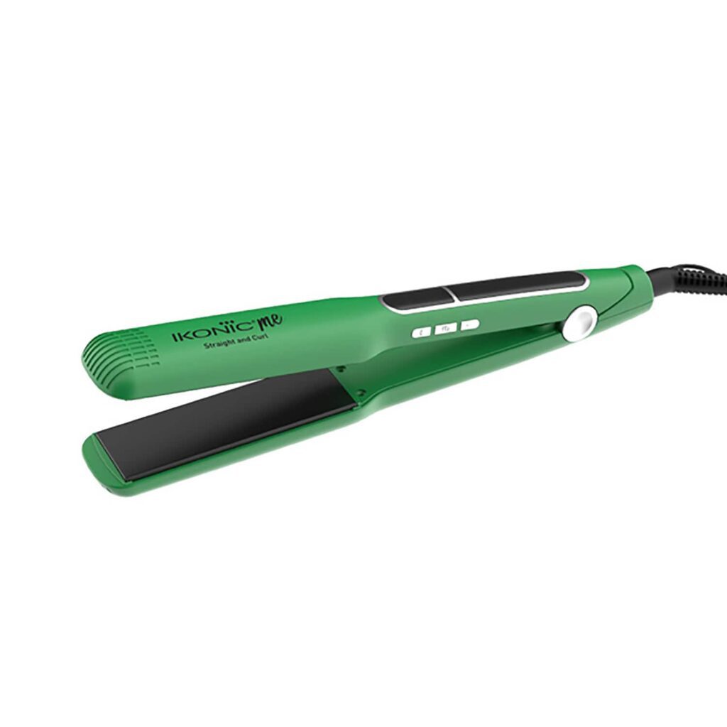 Ikonic Me 2 In 1 Straight and Curl Wide - Green - Ikonic Me