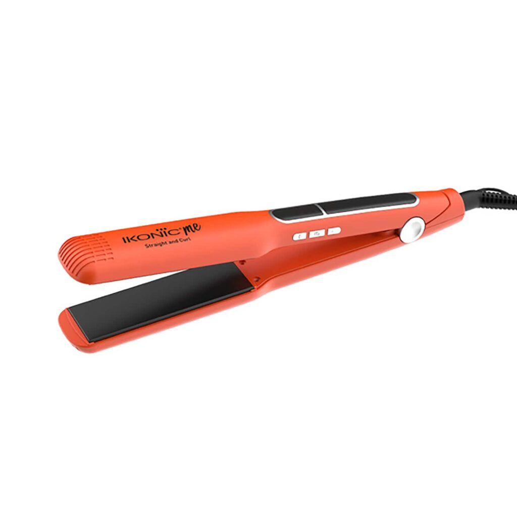 Ikonic Me 2 In 1 Straight and Curl Wide - Orange - Ikonic Me