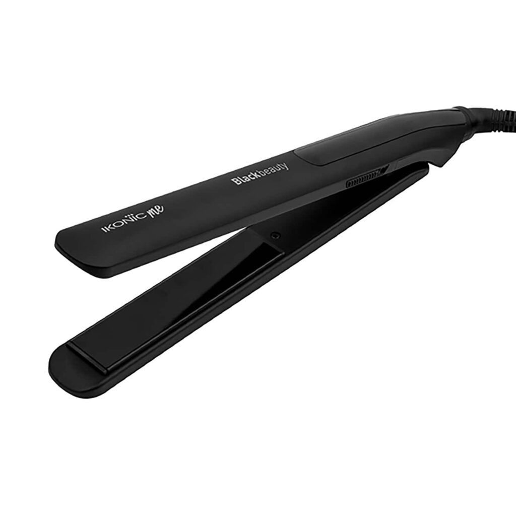 Ikonic Me Black Beauty Hair Iron Straightener - Black (1 pc) - Ikonic Me