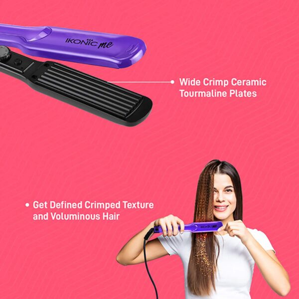 Ikonic Me Crimp and Style (Purple & Black) - Ikonic Me