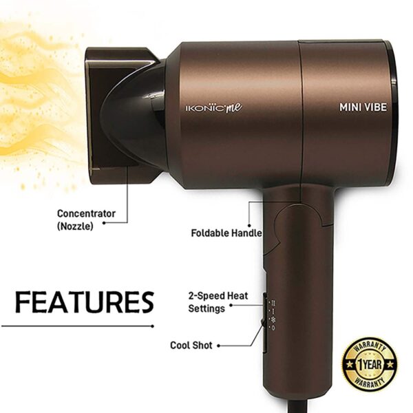 Ikonic Me Mini Vibe Hair Dryer - Ikonic Me