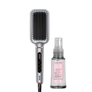 Ikonic Me Super Styler Brush & Cadiveu Quartzo Shine Liquid Quartz Combo - Ikonic Professional