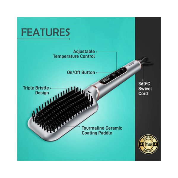 Ikonic Me Super Styler Brush & Cadiveu Quartzo Shine Liquid Quartz Combo - Ikonic Professional