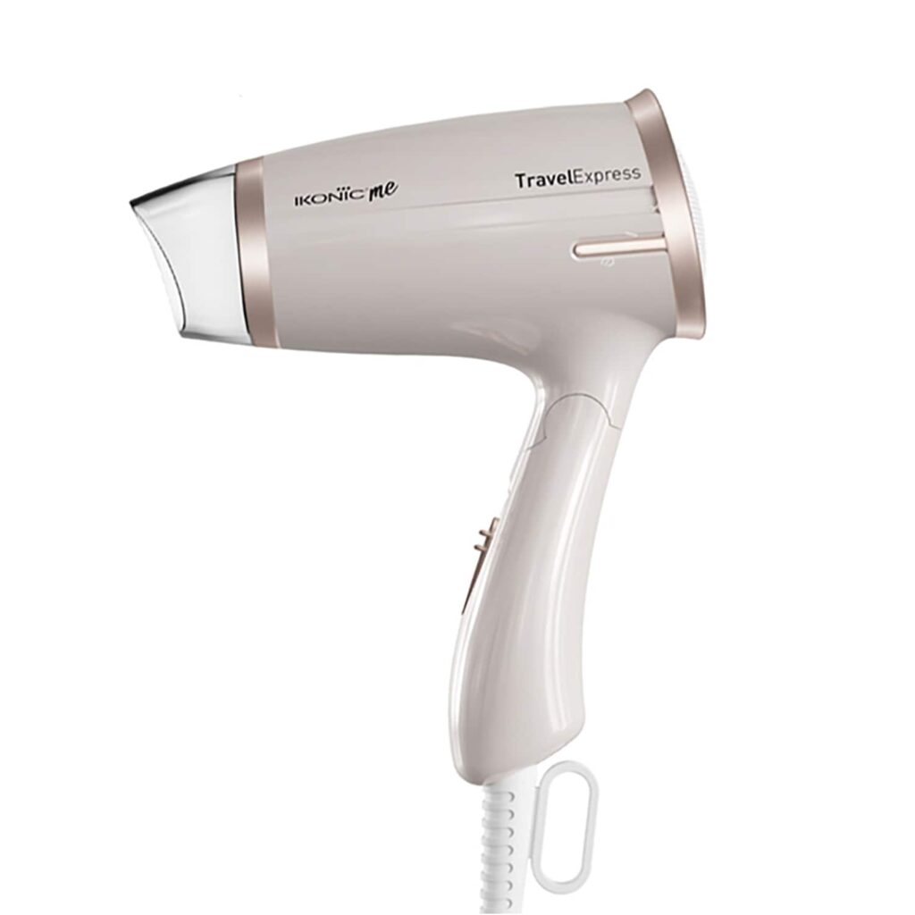 Ikonic Me Travel Express Hair Dryer - White (1 pc) - Ikonic Me