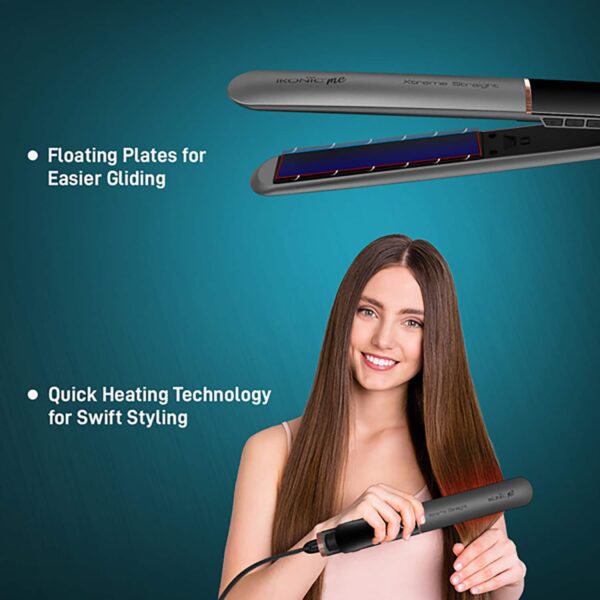 Ikonic Me Xtreme Straightener (Stone) (1 pc) - Ikonic Me