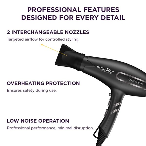 Ikonic Professional Dynamite+ Dryer (1 pc) - Ikonic Professional