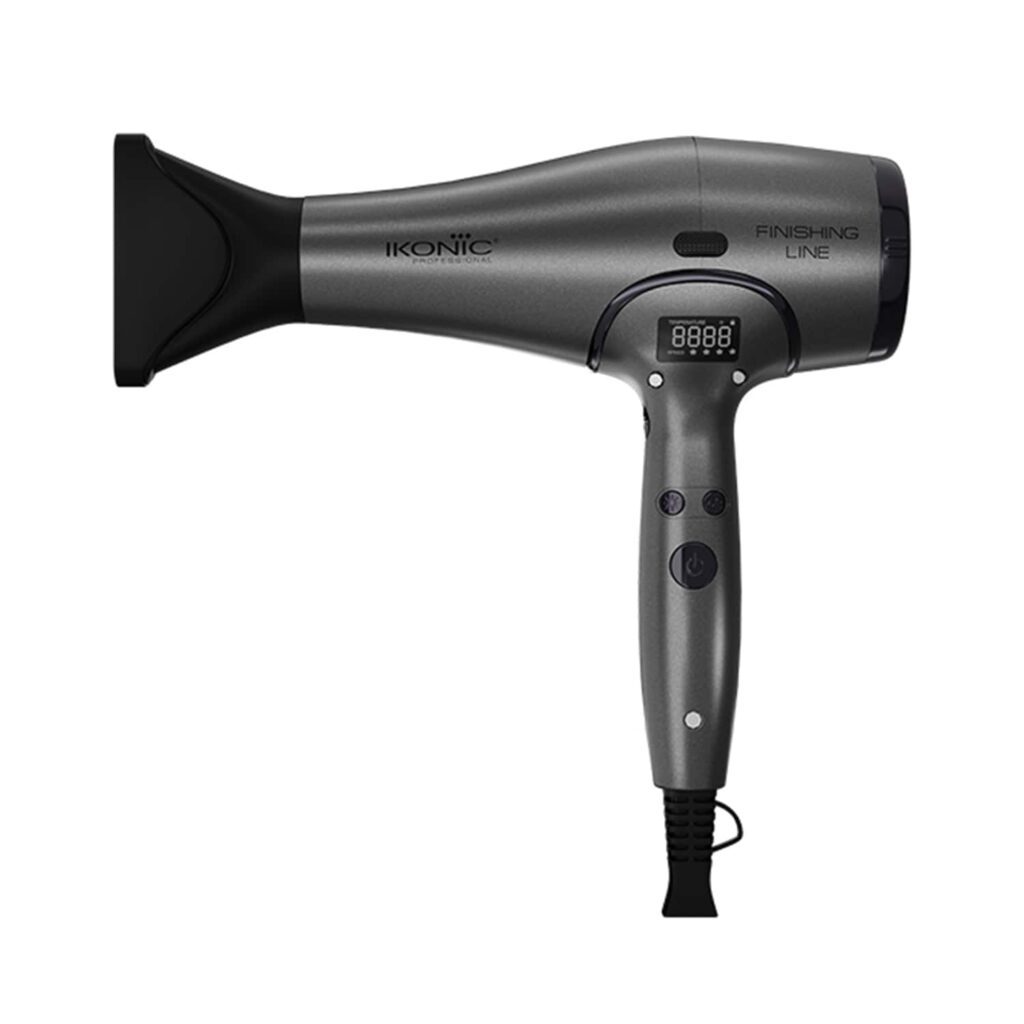Ikonic Professional Finishing Line Hair Dryer-Grey - Ikonic Professional