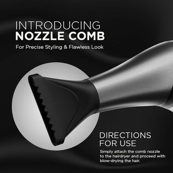 Ikonic Professional Finishing Line Hair Dryer-Grey - Ikonic Professional