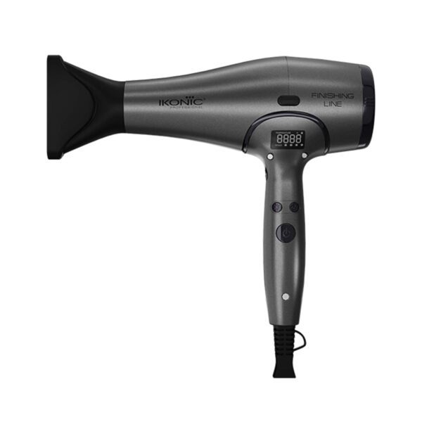 Ikonic Professional Finishing Line Hair Dryer-Grey - Ikonic Professional