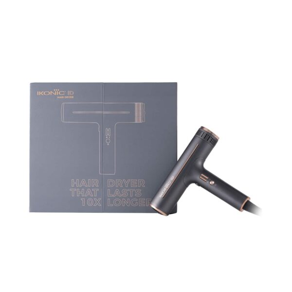 Ikonic Professional Hair Dryer - ID Black and Gold - Ikonic Professional