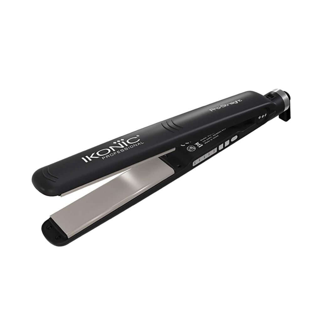 Ikonic Professional Pro Straight Hair Straightener (Black) - Ikonic Professional