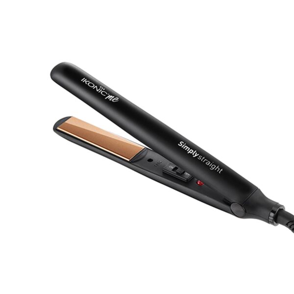 Ikonic Professional Simply Straight and Mini Vibe Black & Pearl Pink Hair Dryer Combo - Ikonic Professional