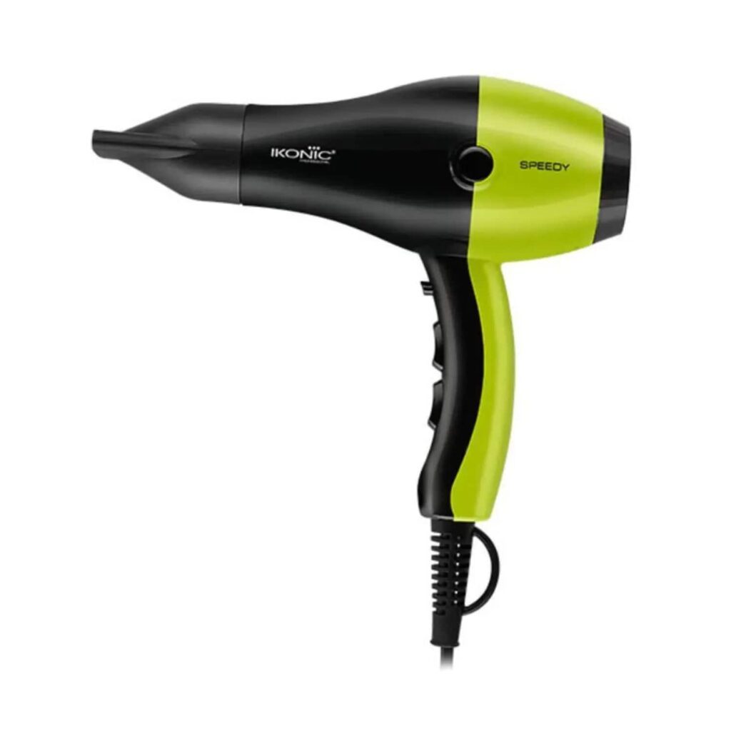 Ikonic Professional Speedy Hair Dryer (Black & Green) - Ikonic Professional