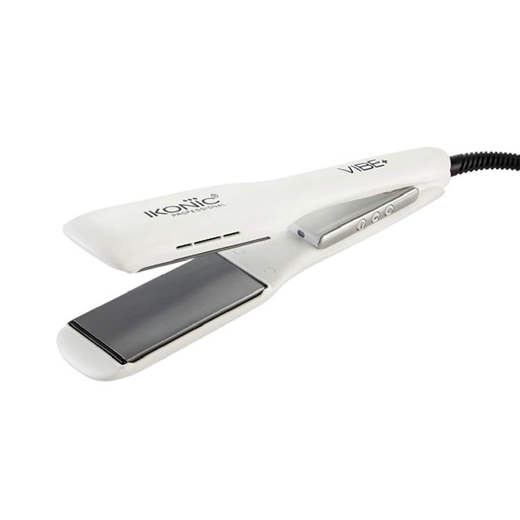 Ikonic Professional Vibe+ Hair Straightener - White (1 pc) - Ikonic Professional