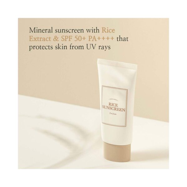 I'm From Rice Sunscreen (50 ml) - I'm From