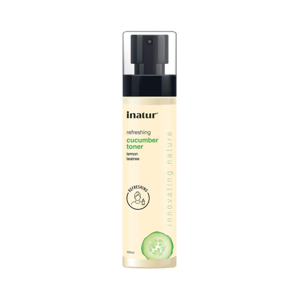 Inatur Cucumber Facial Mist Toner (100ml) - Inatur