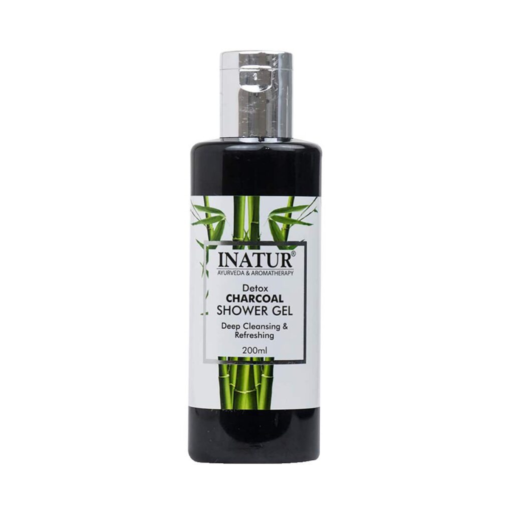 Inatur Detox Charcoal Shower Gel (200ml) - Inatur