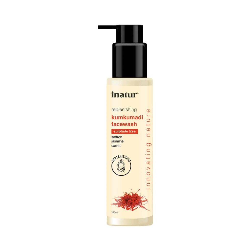 Inatur Kumkumadi Face Wash (100ml) - Inatur