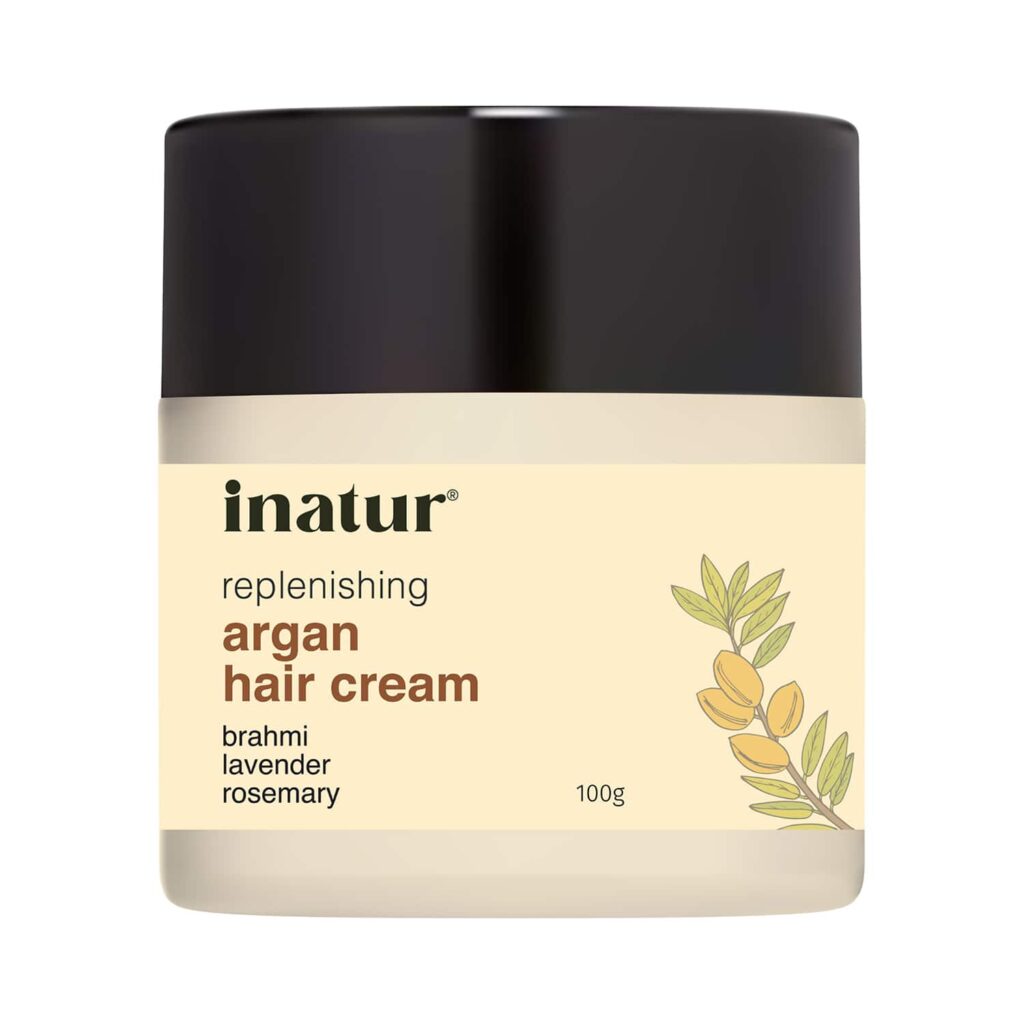 Inatur Moroccan Argan Oil Hair Cream (125g) - Inatur