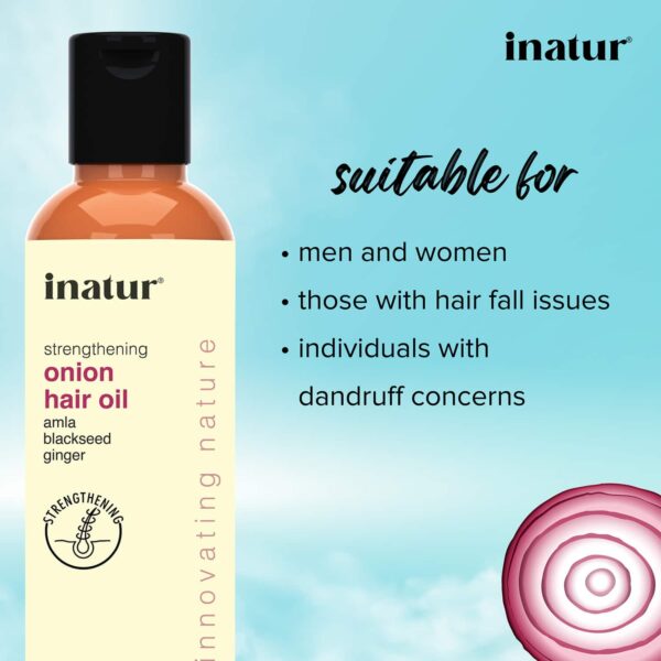 Inatur Onion Hair Oil (100ml) - Inatur