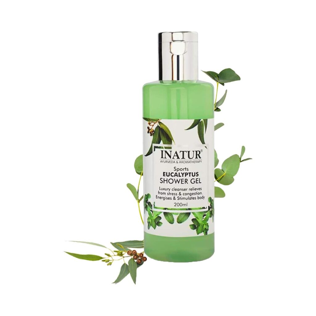 Inatur Sports Eucalyptus Shower Gel (200ml) - Inatur