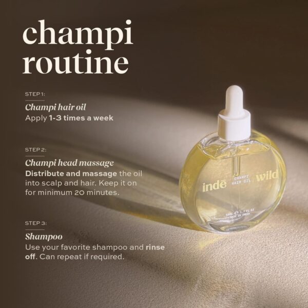 Inde Wild Champi Hair Oil (50ml) - Inde Wild