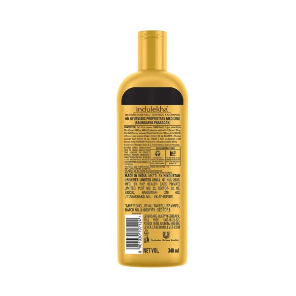 Indulekha Bringha Shampoo (340 ml) - Indulekha