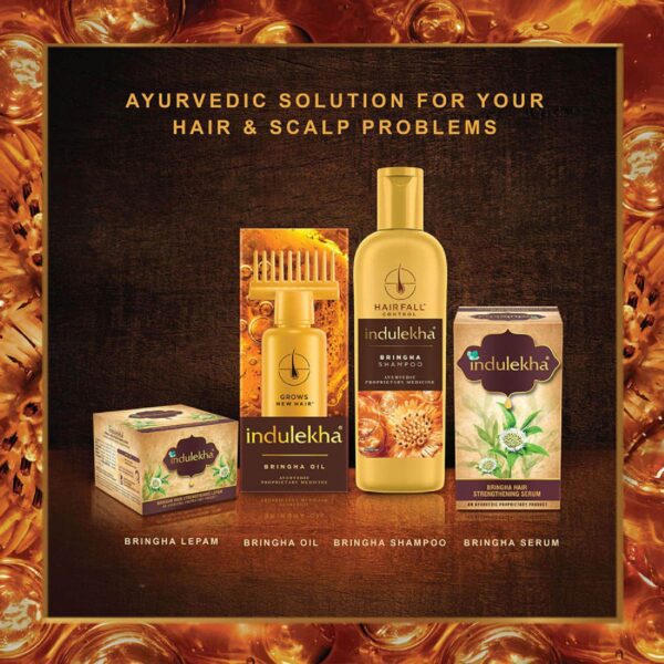 Indulekha Bringha Shampoo (340 ml) - Indulekha