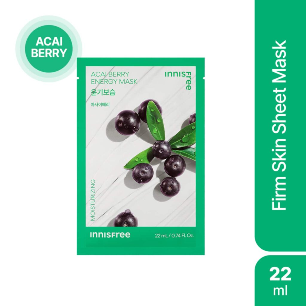 Innisfree Acai B Energy Sheet Mask (22ml) - Innisfree
