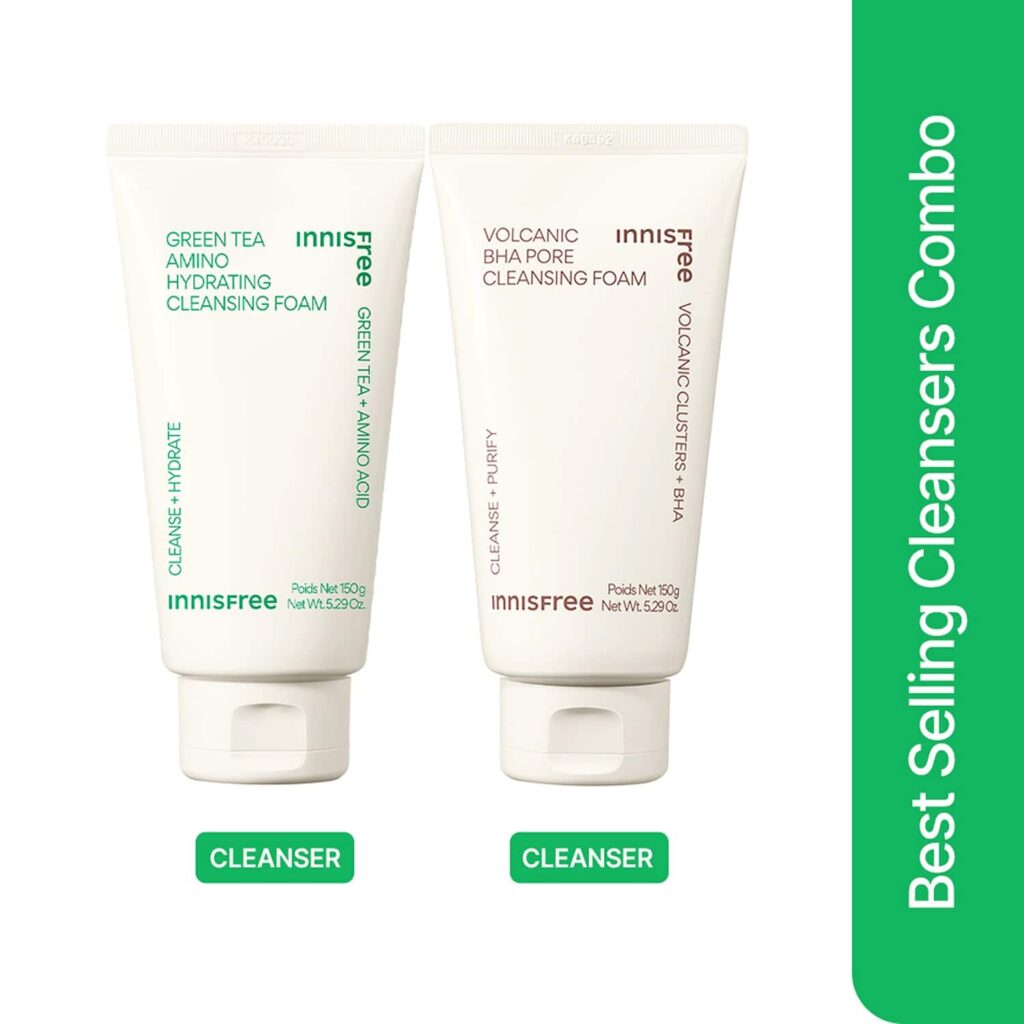 Innisfree Best Selling Cleansers Combo - Innisfree