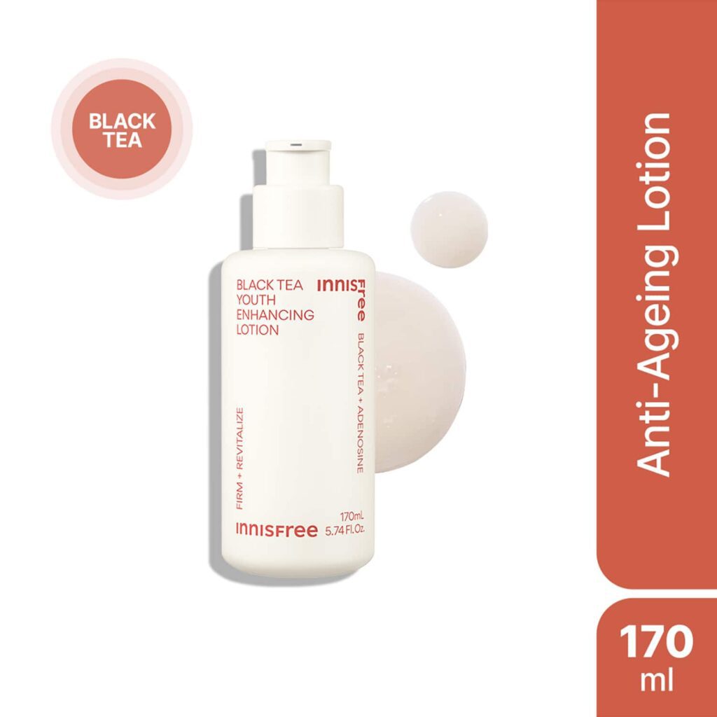 Innisfree Black Tea Enhancing Lotion (170ml) - Innisfree
