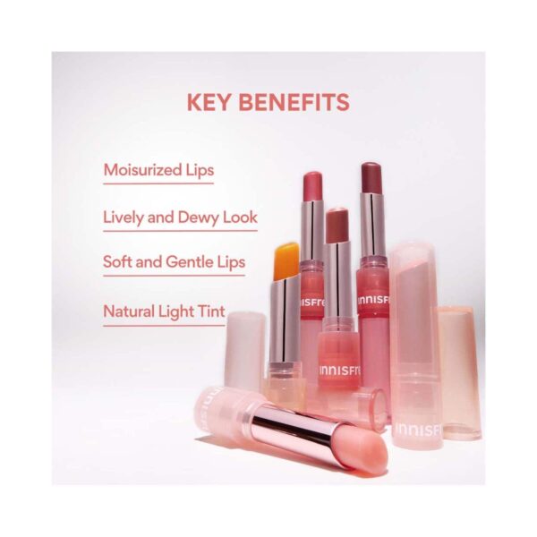 Innisfree Dewy Tint Lip Balm - Baby Pink (3.2g) - Innisfree